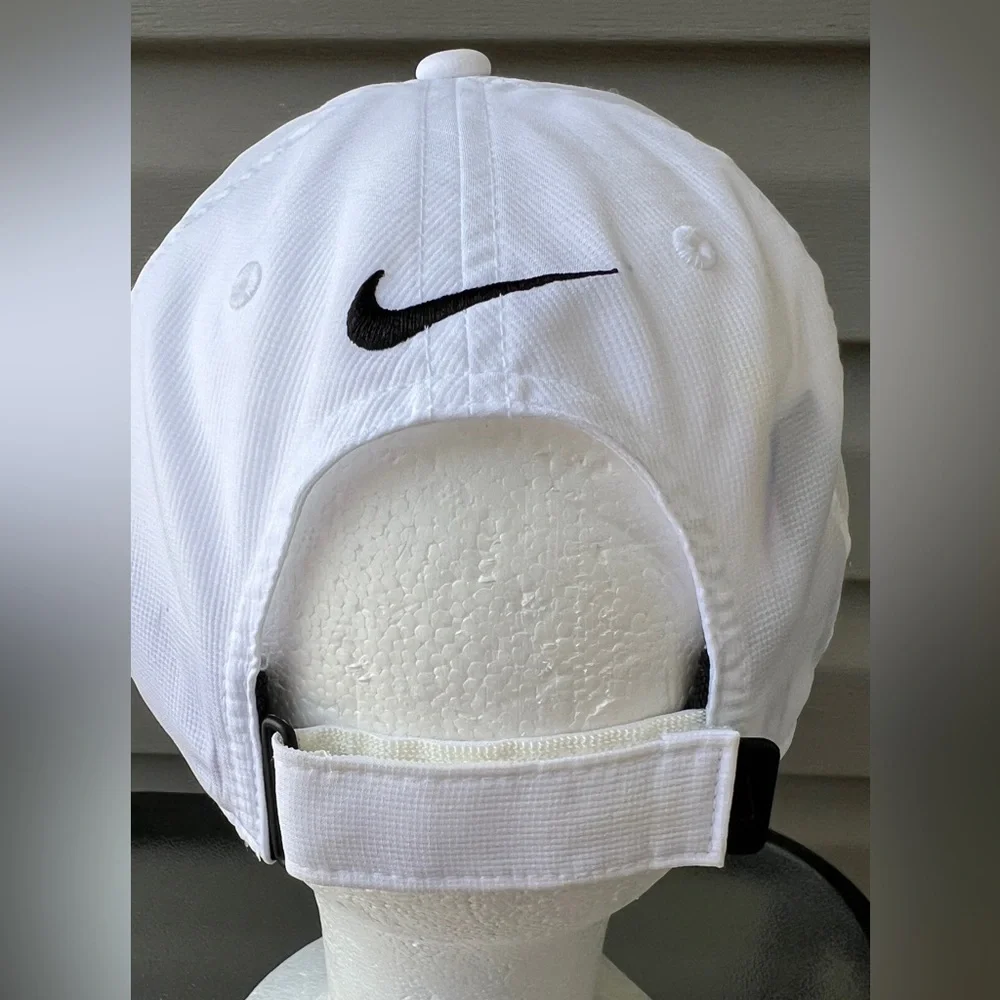 Nike Dri Fit Legacy 91 White Swoosh Logo Strap Back SO